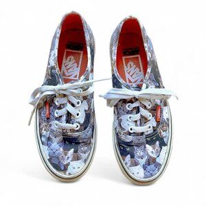 Quirky, Artsy | ASPCA x Vans Cat Print Sneakers | Womens 6